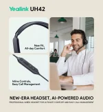 Yealink UH42 SE Dual Teams USB-C/A headset - Image 3